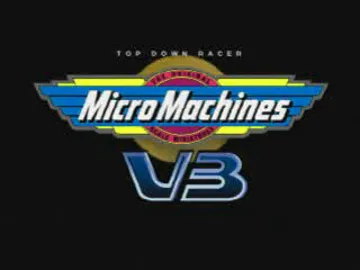 Micro Machines V3 (US) screen shot title